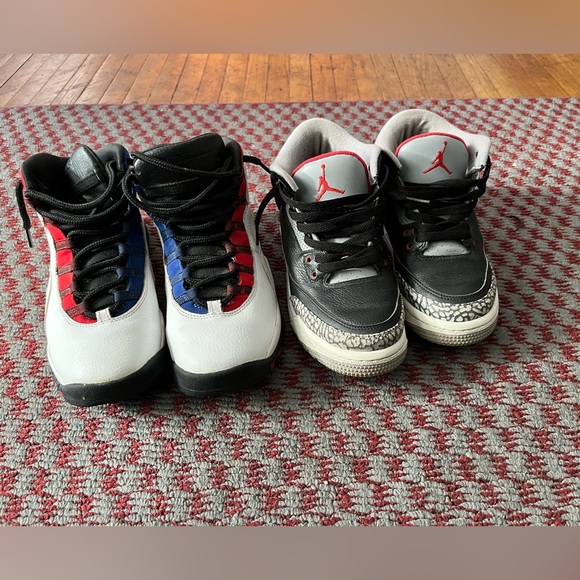 Jordan 10’s Size 7y & Jordan 4’s Size 6y